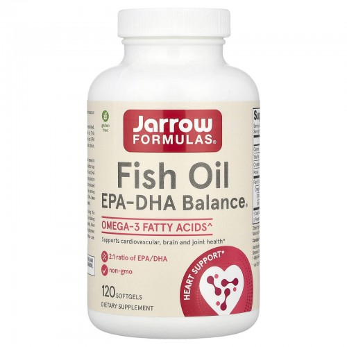Jarrow Formulas, ЭПК-ДГК баланс, 120 капсул